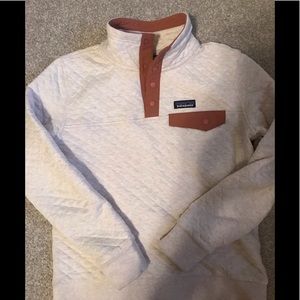 Patagonia Quilted Snap Sweater- XS- like new